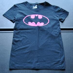 Under Armour Batman  Black & Pink Short Sleeve Shirt X-Small